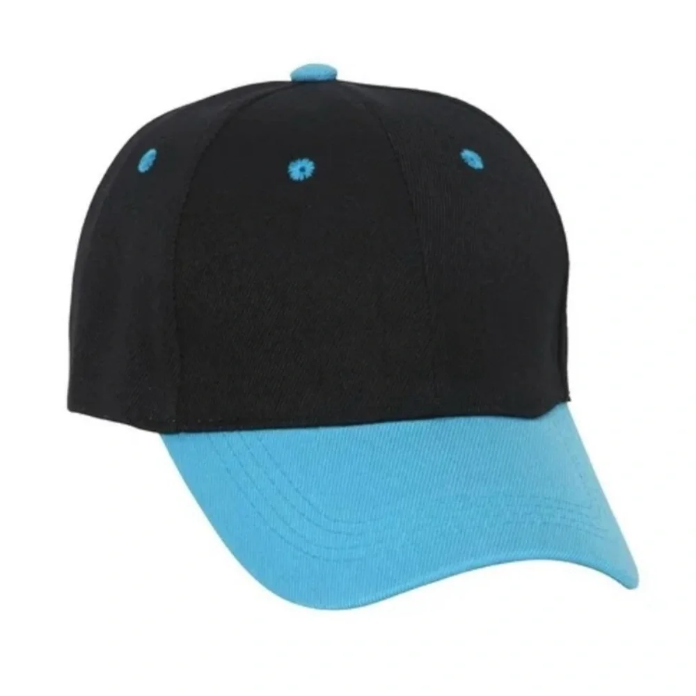 NWOT Black and Turquoise Blue Baseball Cap